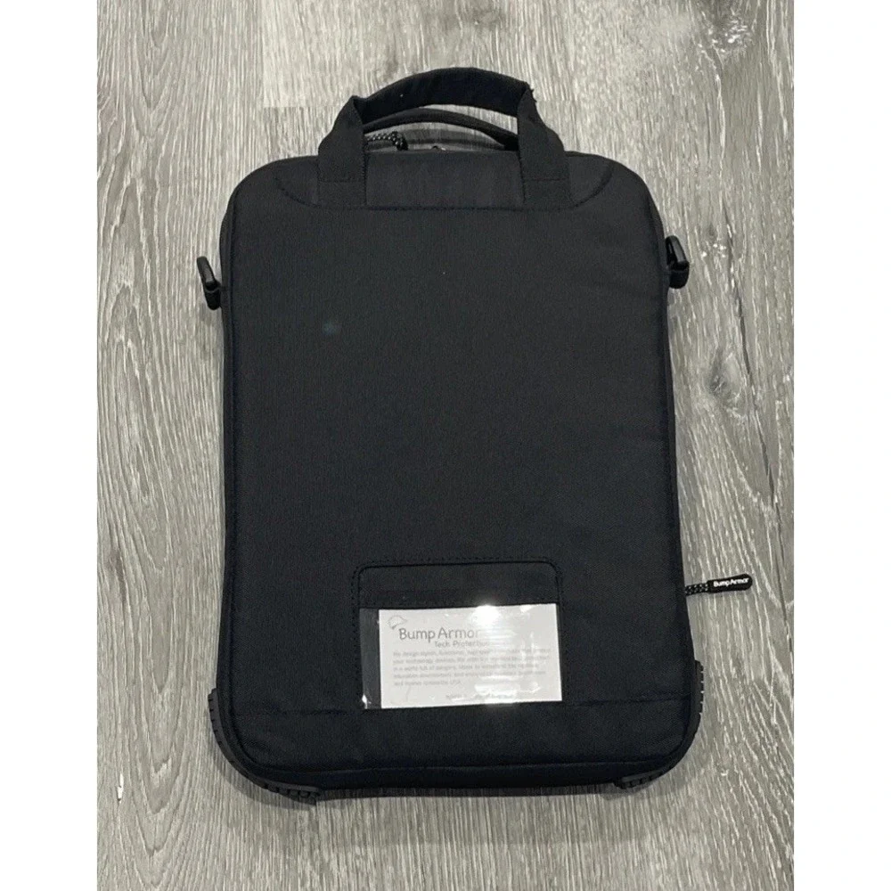 Bump Armor Tech-Pro Case W/ High Density‎ Foam Cases Black 9 1/2